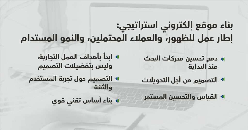 تصميم المواقع الإلكترونية
