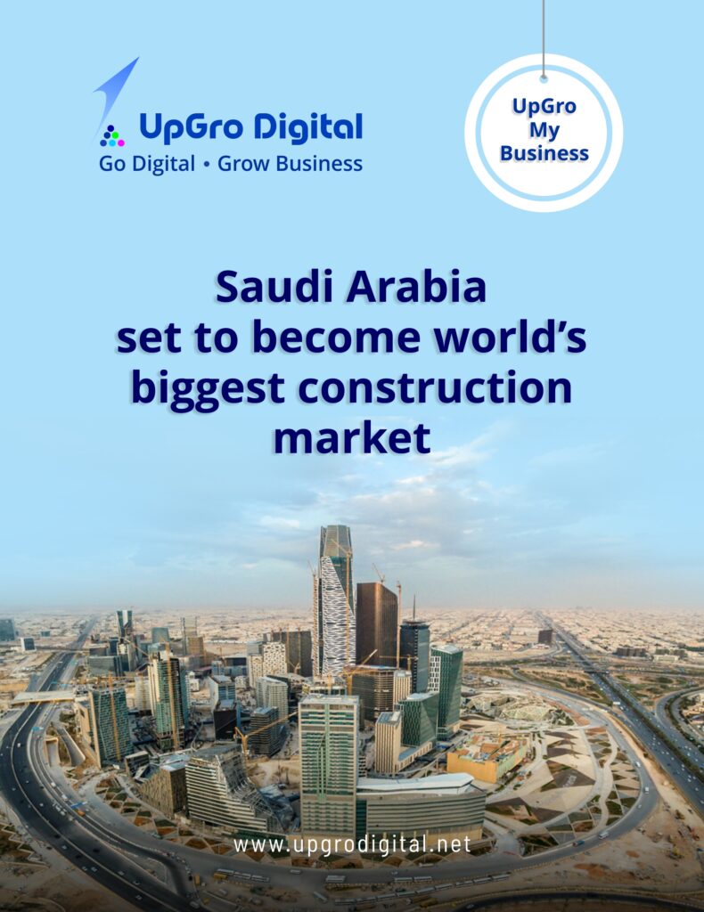 Saudi Arabia beome world's biggest construction market